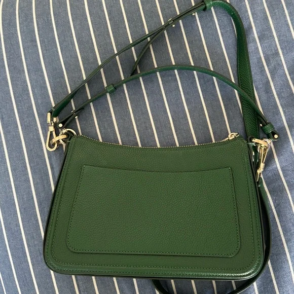 COPY - Kate Spade Green Purse with Crossbody - Picture 3 of 7